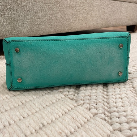 Kate Spade Teal Pocketbook - Picture 6 of 9